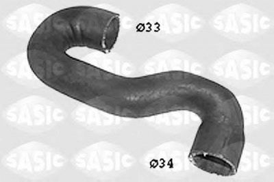 SASIC swh6755 -  Шланг радиатора