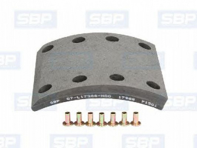 SBP 07l17988n00 -  Комплект тормозных башмаков, барабанные тормоза