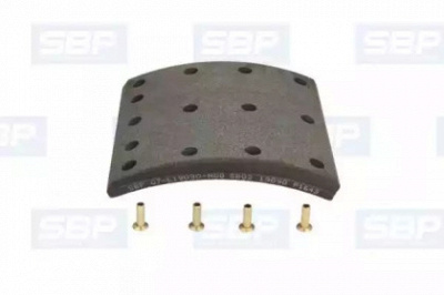 SBP 07l19090n00 -  Комплект тормозных башмаков, барабанные тормоза