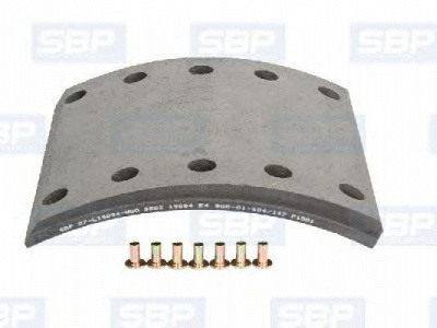 SBP 07l19094n00 -  Комплект тормозных башмаков, барабанные тормоза