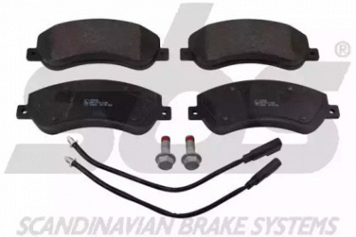 SBS 1501222566 -  Комплект тормозных колодок, дисковый тормоз