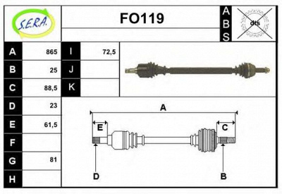 SERA fo119 -