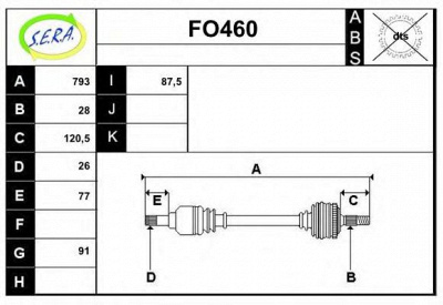 SERA fo460 -