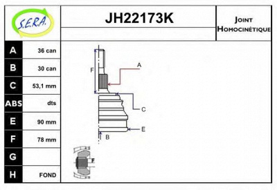 SERA jh22173k -