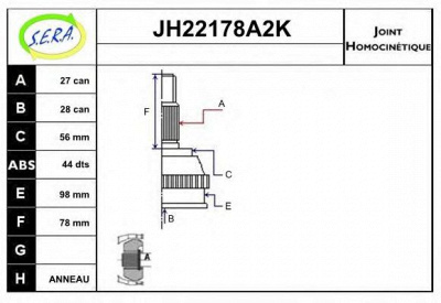 SERA jh22178a2k -