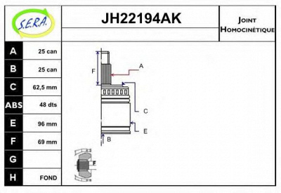 SERA jh22194ak -