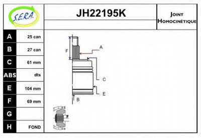 SERA jh22195k -