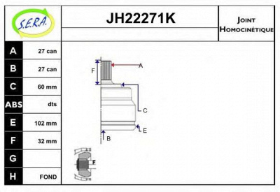 SERA jh22271k -  
