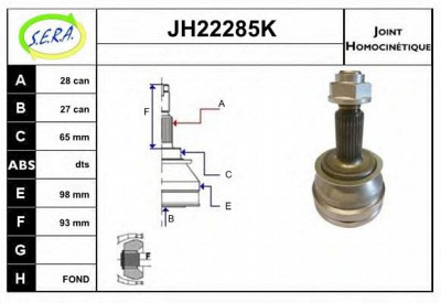 SERA jh22285k -  