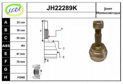 SERA jh22289k -