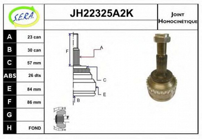 SERA jh22325a2k -