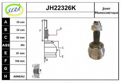 SERA jh22326k -  