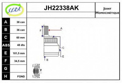 SERA jh22338ak -