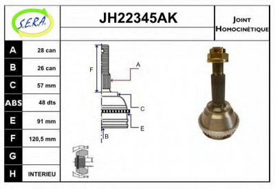 SERA jh22345ak -  