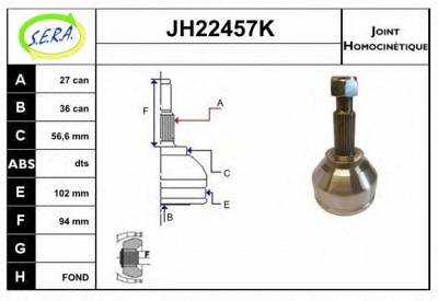 SERA jh22457k -