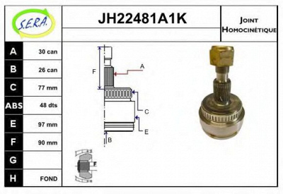 SERA jh22481a1k -
