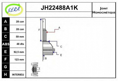 SERA jh22488a1k -  