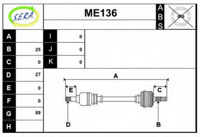 SERA me136 -