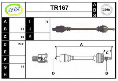 SERA tr167 -