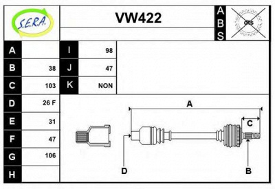SERA vw422 -