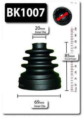 SHAFTEC bk1007 -  