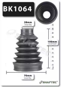 SHAFTEC bk1064 -  Комплект пыльника, приводной вал