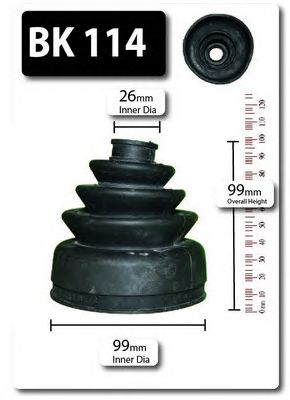 SHAFTEC bk114 -  