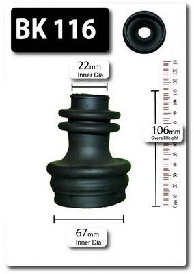 SHAFTEC bk116 -  