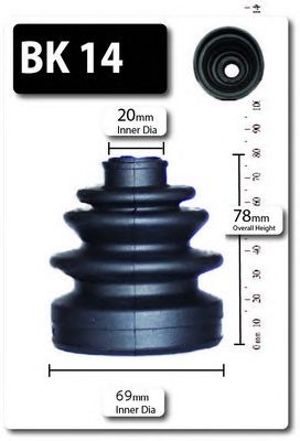 SHAFTEC bk14 -  