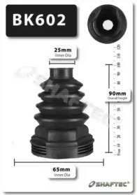 SHAFTEC bk602 -  Комплект пыльника, приводной вал