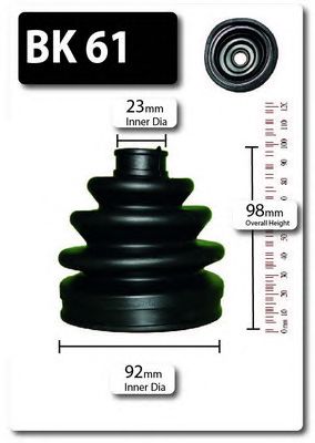 SHAFTEC bk61 -  