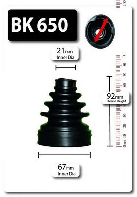 SHAFTEC bk650 -  