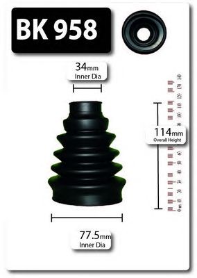 SHAFTEC bk958 -