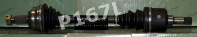 SHAFTEC p167l -  Приводной вал