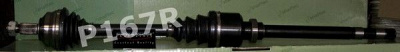 SHAFTEC p167r -  Приводной вал
