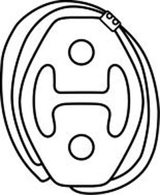 SIGAM 012038 -  Резиновые полоски, система выпуска