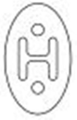 SIGAM 024006 -  Резиновые полоски, система выпуска
