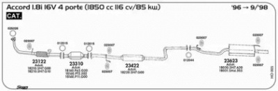 SIGAM 025026 -  Уплотнительное кольцо, труба выхлопного газа