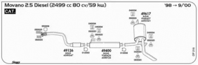 SIGAM 050009 -  Уплотнительное кольцо, труба выхлопного газа