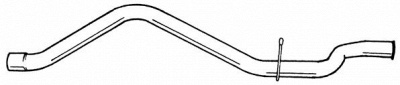 SIGAM 25710 -  Труба выхлопного газа