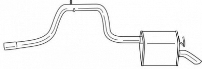 SIGAM 26618 -  Глушитель выхлопных газов конечный