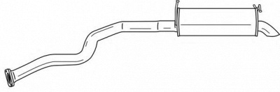 SIGAM 32619 -  Глушитель выхлопных газов конечный