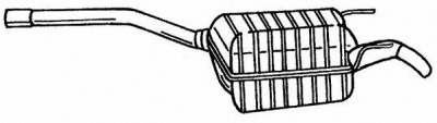 SIGAM 35643 -  Глушитель выхлопных газов конечный