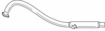 SIGAM 38701 -  Труба выхлопного газа