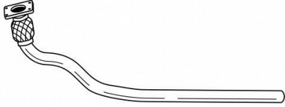 SIGAM 60139 -  Труба выхлопного газа