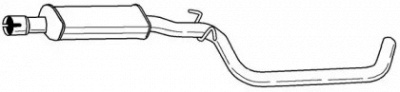 SIGAM 60434 - Средний глушитель выхлопных газов