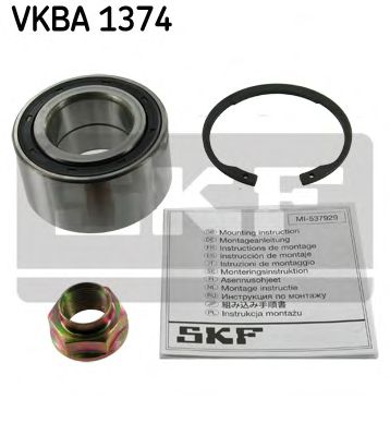 SKF vkba1374 -  Комплект подшипника ступицы колеса