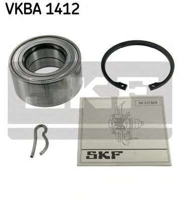 SKF vkba1412 -  Комплект подшипника ступицы колеса