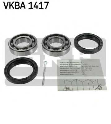 SKF vkba1417 - Комплект подшипника ступицы колеса