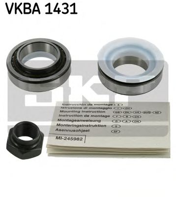 SKF vkba1431 - Комплект подшипника ступицы колеса